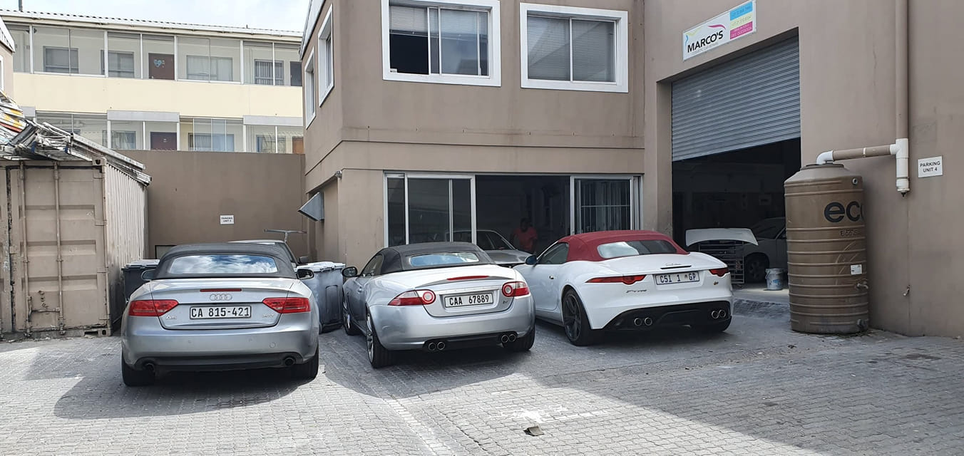 Marco's Cosmetic Car Repairs workshop